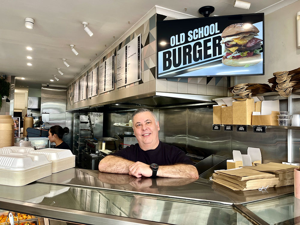 George Mourlas Bird n Burger Kirrawee